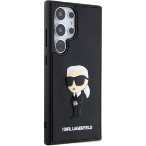 Hurtownia GSM - Case Karl Lagerfeld KLHCS24L3DRKINK Samsung Galaxy S24 Ultra Hardcase 3D Gummi Ikonik schwarz/black - KLD1869 - {ean13} - Hurt