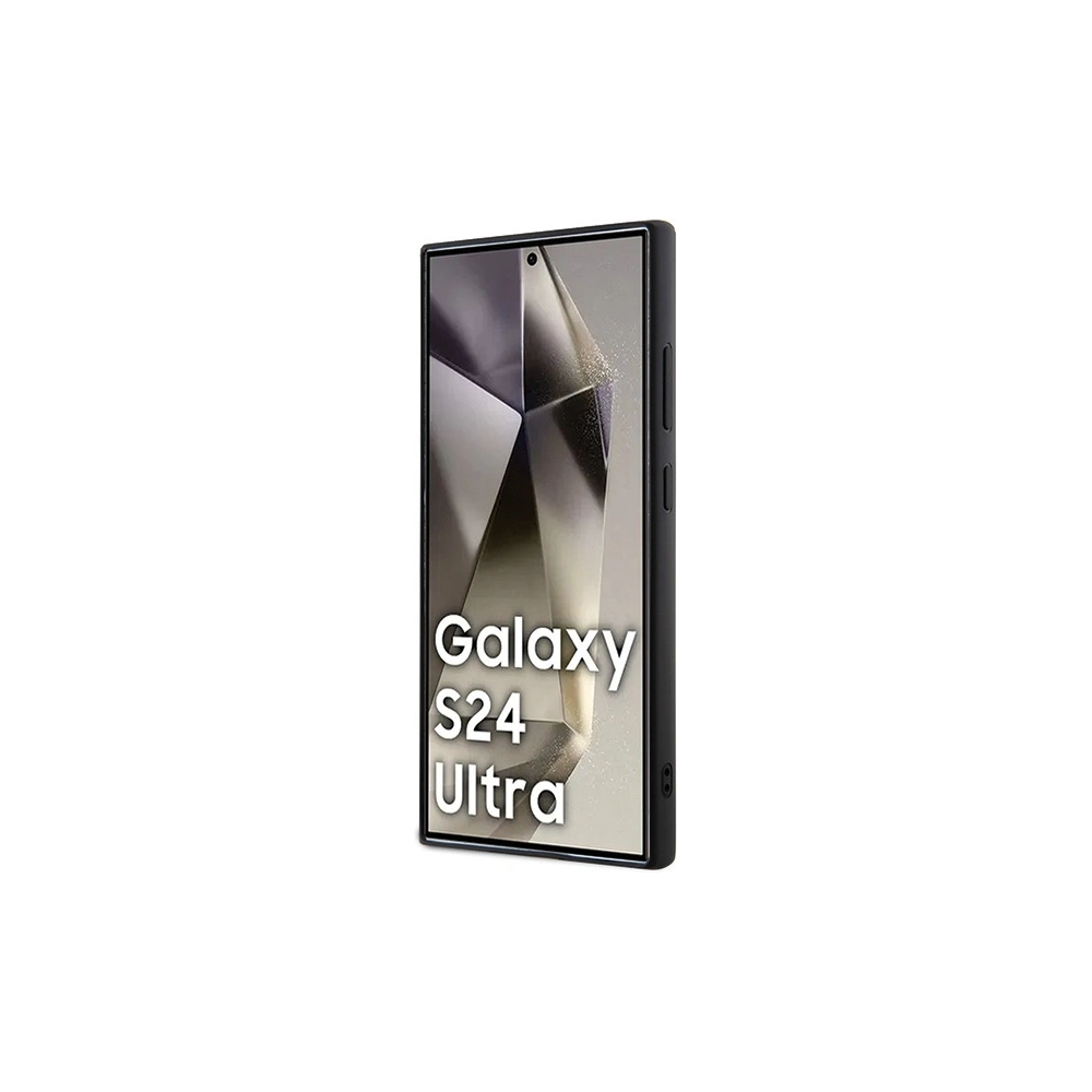 Hurtownia GSM - Etui Karl Lagerfeld KLHCS24L3DRKINK Samsung Galaxy S24 Ultra hardcase 3D Rubber Ikonik černý/black - KLD1869 - {ean13} - Hurt