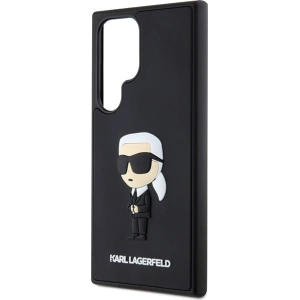 Hurtownia GSM - Case Karl Lagerfeld KLHCS24L3DRKINK Samsung Galaxy S24 Ultra Hardcase 3D Gummi Ikonik schwarz/black - KLD1869 - {ean13} - Hurt