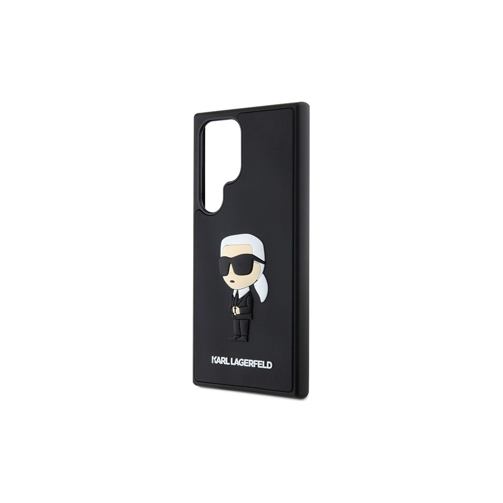Hurtownia GSM - Case Karl Lagerfeld KLHCS24L3DRKINK Samsung Galaxy S24 Ultra Hardcase 3D Gummi Ikonik schwarz/black - KLD1869 - {ean13} - Hurt