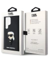 Hurtownia GSM - Case Karl Lagerfeld KLHCS24L3DRKINK Samsung Galaxy S24 Ultra Hardcase 3D Gummi Ikonik schwarz/black - KLD1869 - {ean13} - Hurt