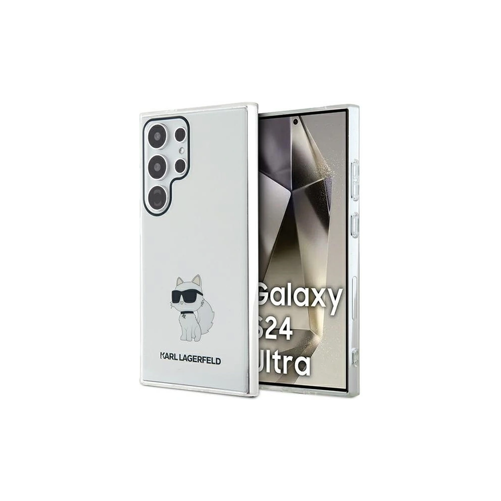 Hurtownia GSM - Etui Karl Lagerfeld KLHCS24LHNCHTCT Samsung Galaxy S24 Ultra kemény tok IML Choupette átlátszó - KLD1871 - {ean13} - Hurt