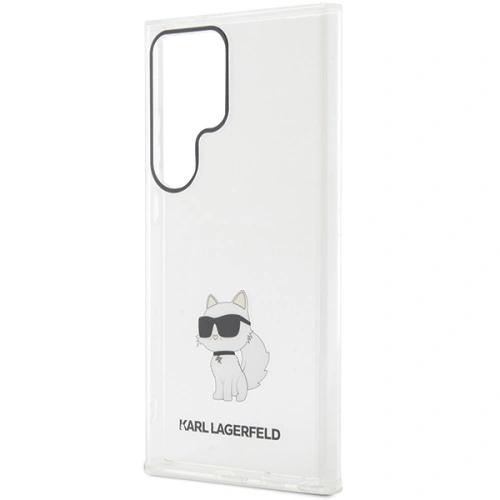 Etui Karl Lagerfeld KLHCS24LHNCHTCT Samsung Galaxy S24 Ultra hardcase IML Choupette transparent