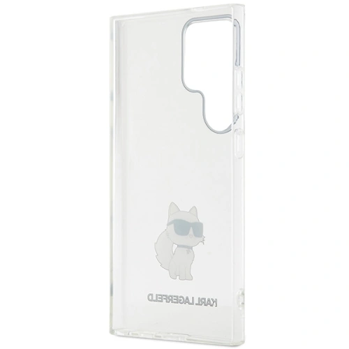 Etui Karl Lagerfeld KLHCS24LHNCHTCT Samsung Galaxy S24 Ultra hardcase IML Choupette transparent