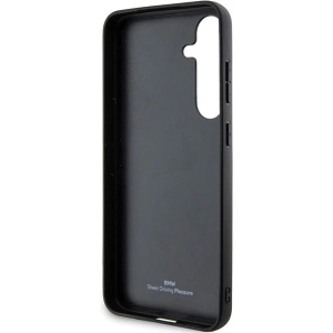 Hurtownia GSM - Etui BMW BMHCS24S23RCGPK Samsung Galaxy S24 hardcase Signature Leather Crossing Lines Pattern czarny/black - BMW600 - {ean13} - Hurt
