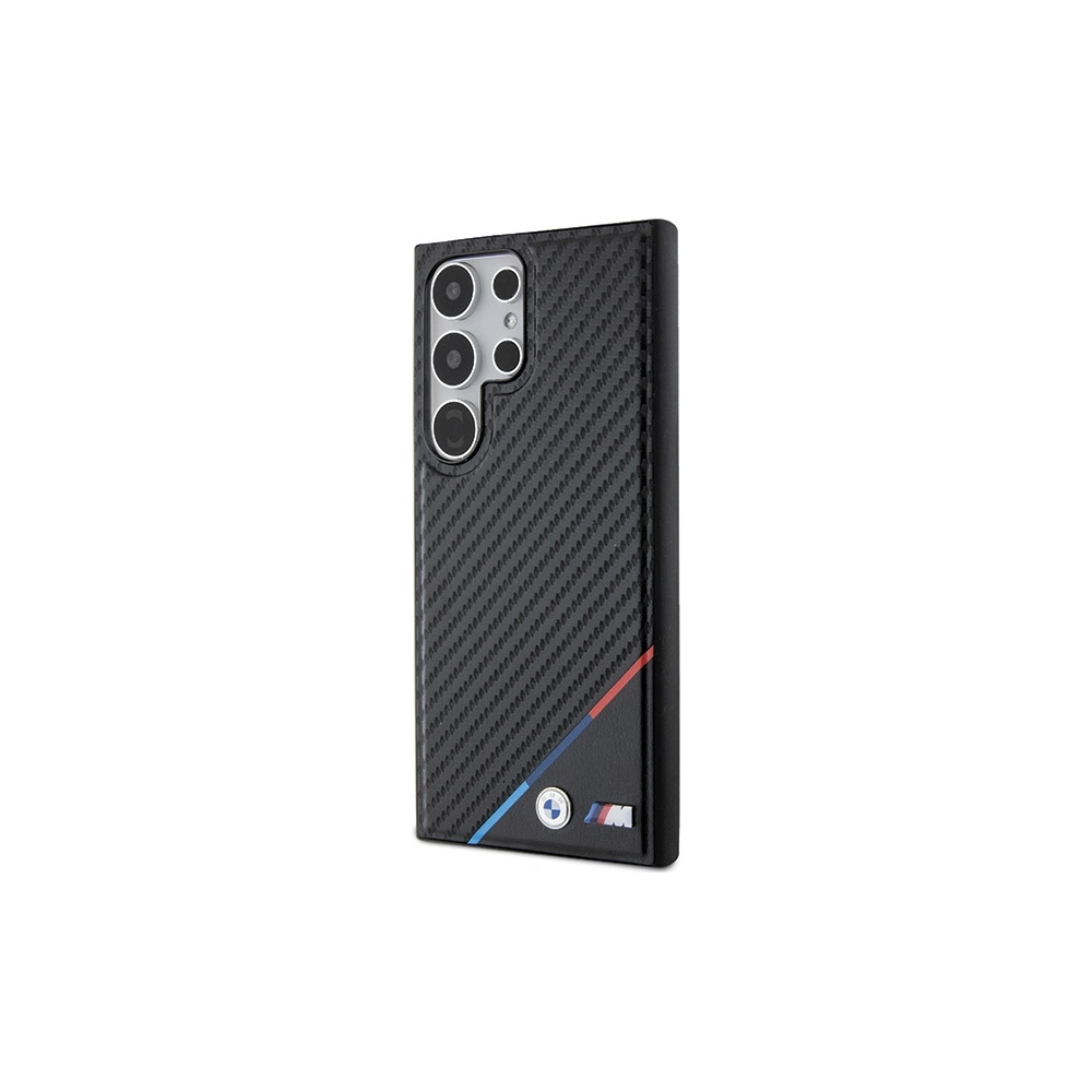 Hurtownia GSM - Etui BMW BMHMS24L23PUDTK Samsung Galaxy S24 Ultra hardcase Carbon Tricolor Line MagSafe černý/black - BMW601 - {ean13} - Hurt