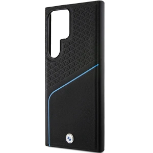 Hurtownia GSM - Etui BMW BMHMS24L23RDCLK Samsung Galaxy S24 Ultra hardcase Signature Leather Textured & Line MagSafe czarny/black - BMW602 - {ean13} - Hurt