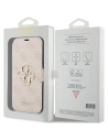 Hurtownia GSM - Etui Guess GUBKP15S4GMGPI Apple iPhone 15 / 14 / 13 book 4G Metal Logo różowy/pink - GUE3270 - {ean13} - Hurt