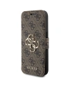 Hurtownia GSM - Etui Guess GUBKP15X4GMGBR Apple iPhone 15 Pro Max book 4G Metal Logo brązowy/brown - GUE3271 - {ean13} - Hurt