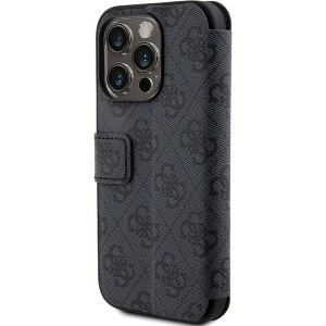 Hurtownia GSM - Case Guess GUBKP15X4GMGGR Apple iPhone 15 Pro Max Buch 4G Metalllogo grau/grey - GUE3272 - {ean13} - Hurt
