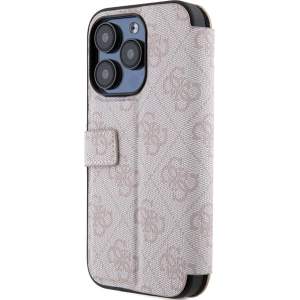 Hurtownia GSM - Etui Guess GUBKP15X4GMGPI Apple iPhone 15 Pro Max könyv 4G Fém Logó rózsaszín/pink - GUE3273 - {ean13} - Hurt
