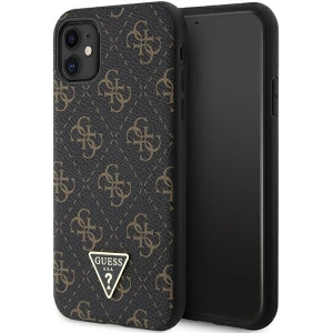 Hurtownia GSM - Etui Guess GUHCN61PG4GPK Apple iPhone XR / 11 hardcase 4G Triangle Metal Logo negru/black - GUE3274 - {ean13} - Hurt