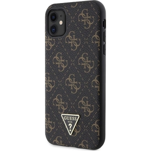 Hurtownia GSM - Etui Guess GUHCN61PG4GPK Apple iPhone XR / 11 hardcase 4G Triangle Metal Logo negru/black - GUE3274 - {ean13} - Hurt