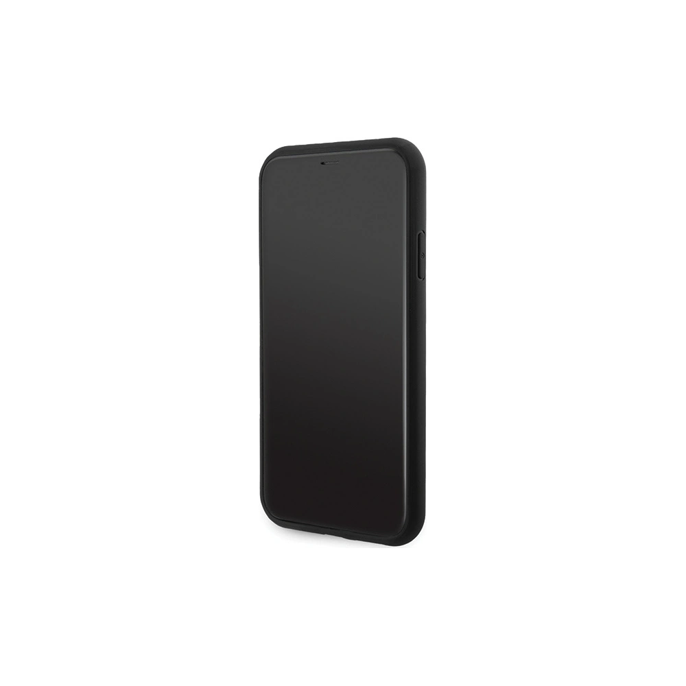Hurtownia GSM - Case Guess GUHCN61PG4GPK Apple iPhone XR / 11 Hardcase 4G Triangle Metal Logo schwarz/black - GUE3274 - {ean13} - Hurt