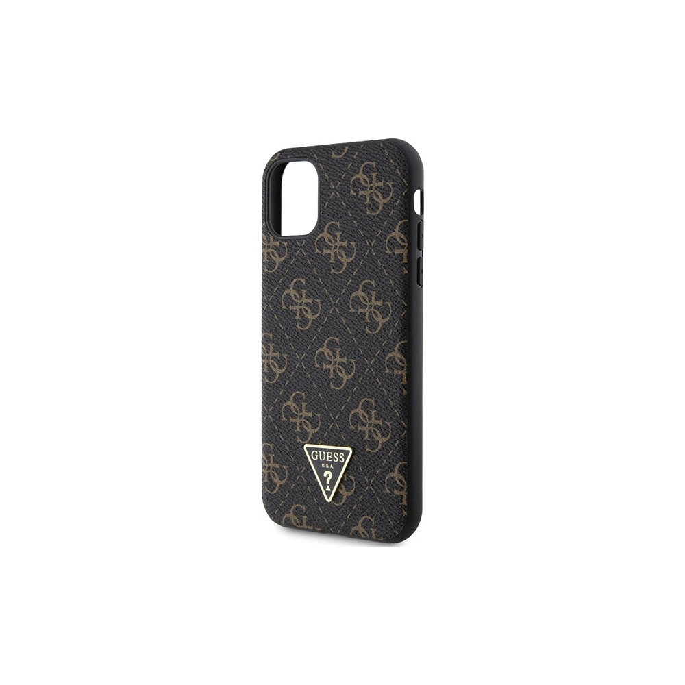 Hurtownia GSM - Etui Guess GUHCN61PG4GPK Apple iPhone XR / 11 kemény tok 4G Triangle Metal Logo fekete/black - GUE3274 - {ean13} - Hurt