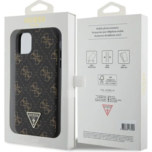 Hurtownia GSM - Etui Guess GUHCN61PG4GPK Apple iPhone XR / 11 hardcase 4G Triangle Metal Logo negru/black - GUE3274 - {ean13} - Hurt