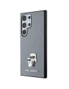 Hurtownia GSM - Case Karl Lagerfeld KLHCS24LPSAKCMPG Samsung Galaxy S24 Ultra Hartschale Saffiano Karl & Choupette Metallpin grau/grey - KLD1873 - {ean13} - Hurt