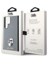 Hurtownia GSM - Case Karl Lagerfeld KLHCS24LPSAKCMPG Samsung Galaxy S24 Ultra Hartschale Saffiano Karl & Choupette Metallpin grau/grey - KLD1873 - {ean13} - Hurt