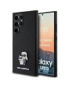Case Karl Lagerfeld KLHCS24LPSAKCMPK Samsung Galaxy S24 Ultra Hardcase Saffiano Karl & Choupette Metal Pin schwarz/black