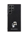 Hurtownia GSM - Etui Karl Lagerfeld KLHCS24LPSAKCMPK Samsung Galaxy S24 Ultra hardcase Saffiano Karl & Choupette Metal Pin černý/black - KLD1874 - {ean13} - Hurt