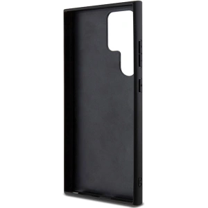 Etui Karl Lagerfeld KLHCS24LPSAKCMPK Samsung Galaxy S24 Ultra hardcase Saffiano Karl & Choupette Metal Pin czarny/black