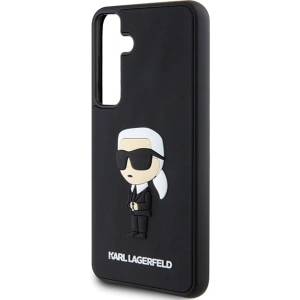 Wholesale Karl Lagerfeld KLHCS24M3DRKINK Samsung Galaxy S24+ Plus hardcase 3D Rubber Ikonik black - KLD1876 - {ean13} - Hurt