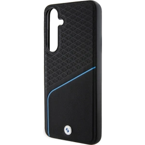 Hurtownia GSM - Etui BMW BMHMS24M23RDCLK Samsung Galaxy S24+ Plus hardcase Signature Leather Textured & Line MagSafe czarny/black - BMW605 - {ean13} - Hurt