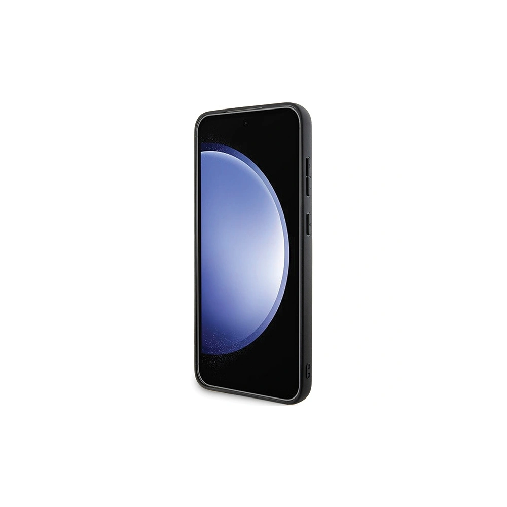 Hurtownia GSM - Case BMW BMHMS24M23RTPK Samsung Galaxy S24+ Plus Hardcase Signature Leather Half Textured & Circle MagSafe schwarz/black - BMW606 - {ean13} - Hurt