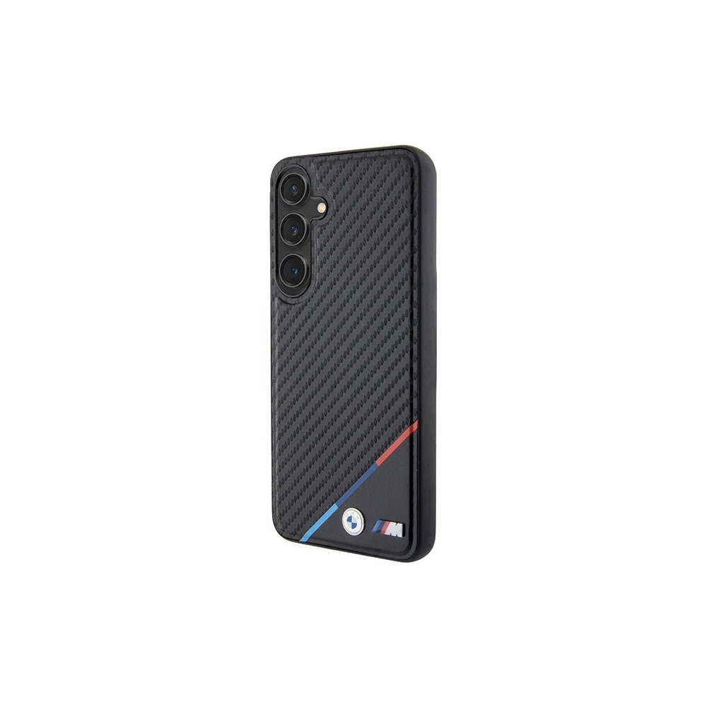 Hurtownia GSM - Etui BMW BMHMS24S23PUDTK Samsung Galaxy S24 hardcase Carbon Tricolor Line MagSafe negru/black - BMW607 - {ean13} - Hurt