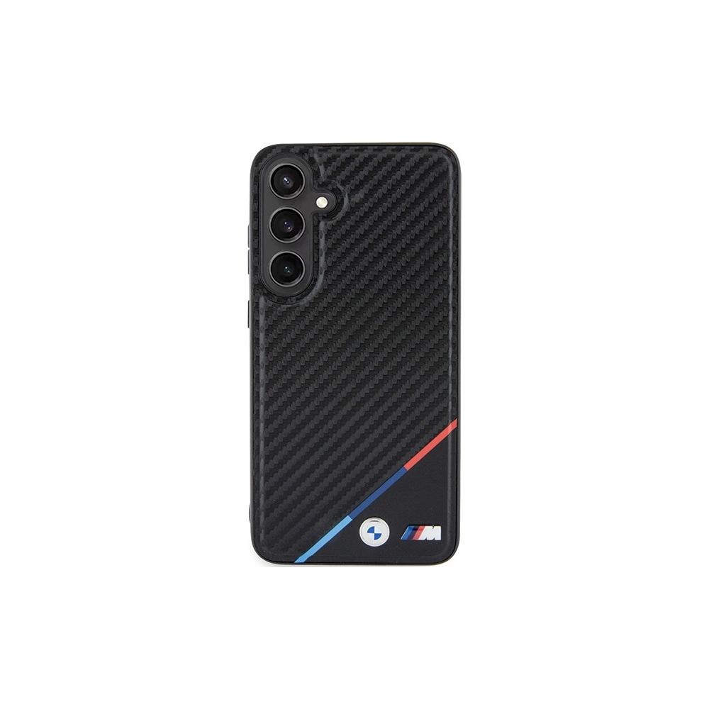 Hurtownia GSM - Etui BMW BMHMS24S23PUDTK Samsung Galaxy S24 hardcase Carbon Tricolor Line MagSafe negru/black - BMW607 - {ean13} - Hurt