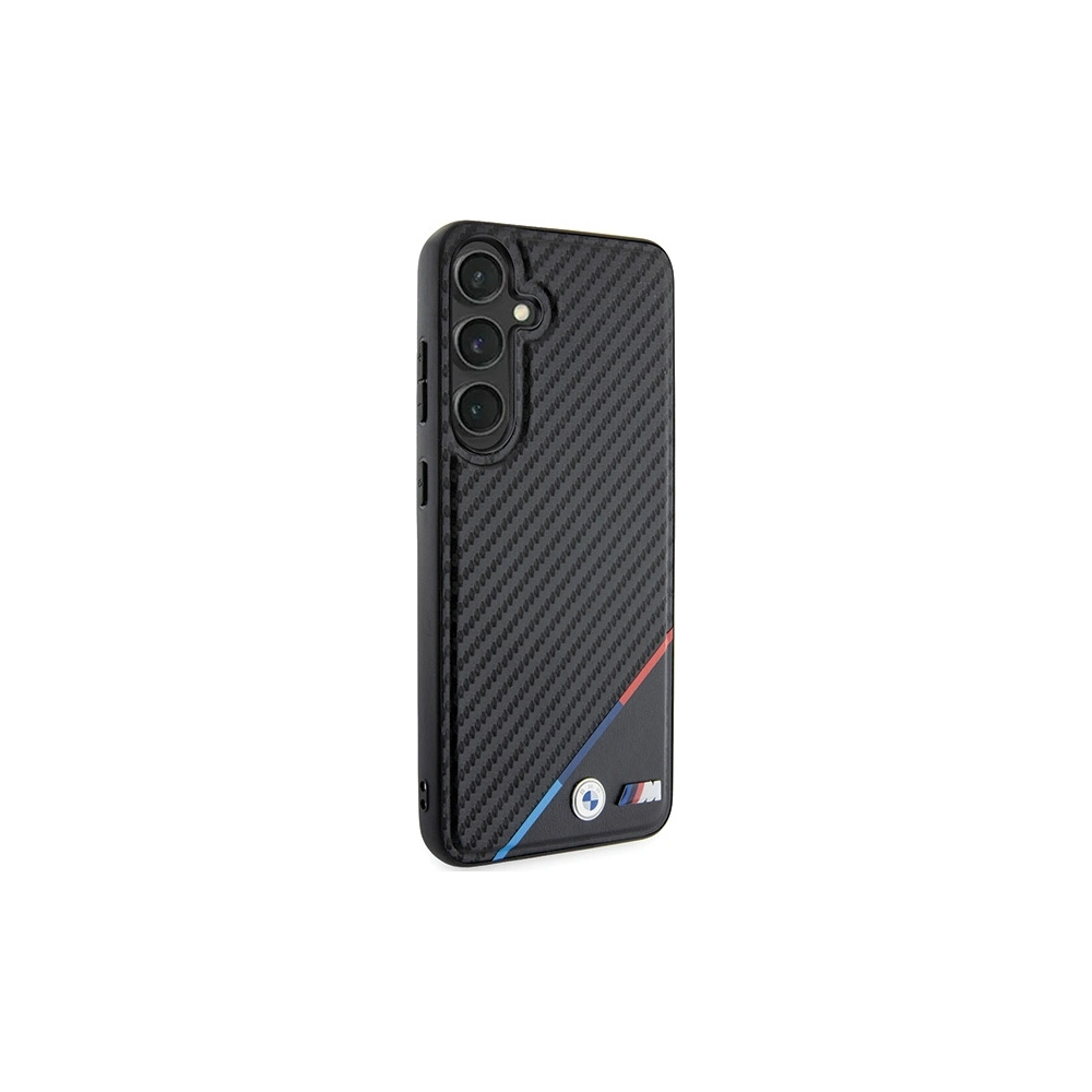 Hurtownia GSM - Etui BMW BMHMS24S23PUDTK Samsung Galaxy S24 hardcase Carbon Tricolor Line MagSafe negru/black - BMW607 - {ean13} - Hurt