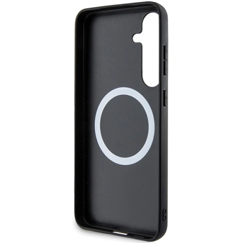 Etui BMW BMHMS24S23PUDTK Samsung Galaxy S24 hardcase Carbon Tricolor Line MagSafe czarny/black