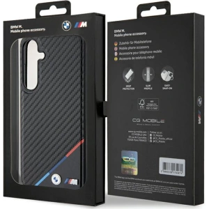 Hurtownia GSM - Etui BMW BMHMS24S23PUDTK Samsung Galaxy S24 hardcase Carbon Tricolor Line MagSafe czarny/black - BMW607 - {ean13} - Hurt