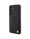 Hurtownia GSM - Etui BMW BMHMS24S23RTPK Samsung Galaxy S24 hardcase Signature Leather Half Textured & Circle MagSafe negru/black - BMW609 - {ean13} - Hurt