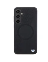 Hurtownia GSM - Etui BMW BMHMS24S23RTPK Samsung Galaxy S24 hardcase Signature Leather Half Textured & Circle MagSafe negru/black - BMW609 - {ean13} - Hurt