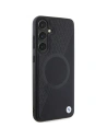 Hurtownia GSM - Etui BMW BMHMS24S23RTPK Samsung Galaxy S24 hardcase Signature Leather Half Textured & Circle MagSafe černý/black - BMW609 - {ean13} - Hurt