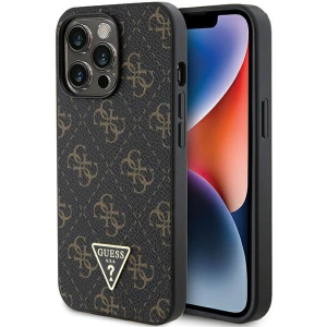 Hurtownia GSM - Case Guess GUHCP13LPG4GPK Apple iPhone 13 / 13 Pro Hartschale 4G Dreieck Metall Logo schwarz/black - GUE3275 - {ean13} - Hurt