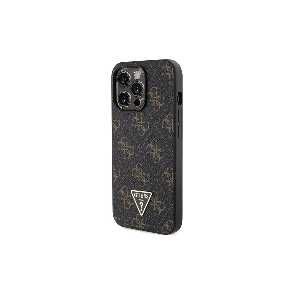 Hurtownia GSM - Etui Guess GUHCP13LPG4GPK Apple iPhone 13 / 13 Pro hardcase 4G Triangle Metal Logo negru/black - GUE3275 - {ean13} - Hurt