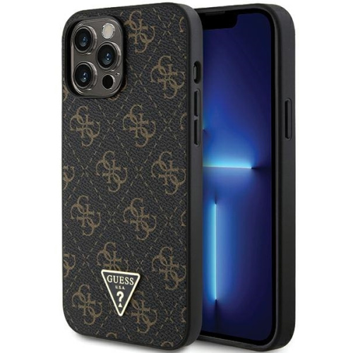 Guess Distributor - 3666339225711 - GUE3276 - Guess GUHCP13XPG4GPK Apple iPhone 13 Pro Max hardcase 4G Triangle Metal Logo black - B2B homescreen