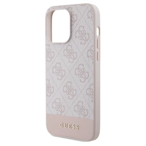 Hurtownia GSM - Etui Guess GUHCP14LG4GLPI Apple iPhone 14 Pro husă dură 4G Stripe Collection roz/pink - GUE3277 - {ean13} - Hurt