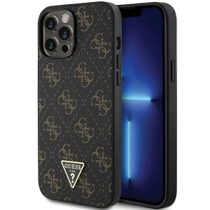 Hurtownia GSM - Etui Guess GUHCP14LPG4GPK Apple iPhone 14 Pro hardcase 4G Triangle Metal Logo negru/black - GUE3278 - {ean13} - Hurt