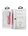 Hurtownia GSM - Etui Guess GUHCN58GLHFLRA Apple iPhone 11 Pro raspberry hard case Glitter Hearts - GUE153HEA - {ean13} - Hurt