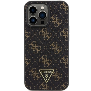 Hurtownia GSM - Etui Guess GUHCP14LPG4GPK Apple iPhone 14 Pro hardcase 4G Triangle Metal Logo negru/black - GUE3278 - {ean13} - Hurt