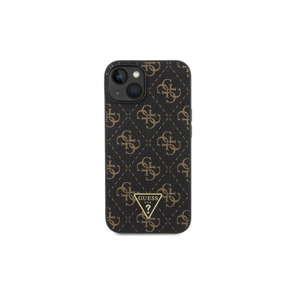 Hurtownia GSM - Etui Guess GUHCP14SPG4GPK Apple iPhone 14 / 15 hardcase 4G Triangle Metal Logo černý/black - GUE3279 - {ean13} - Hurt