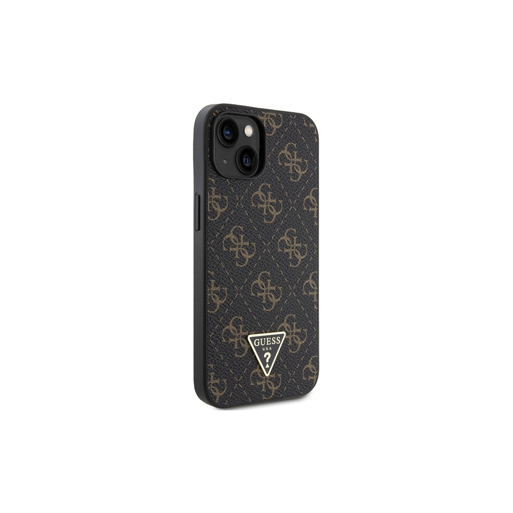 Hurtownia GSM - Etui Guess GUHCP14SPG4GPK Apple iPhone 14 / 15 hardcase 4G Triangle Metal Logo černý/black - GUE3279 - {ean13} - Hurt