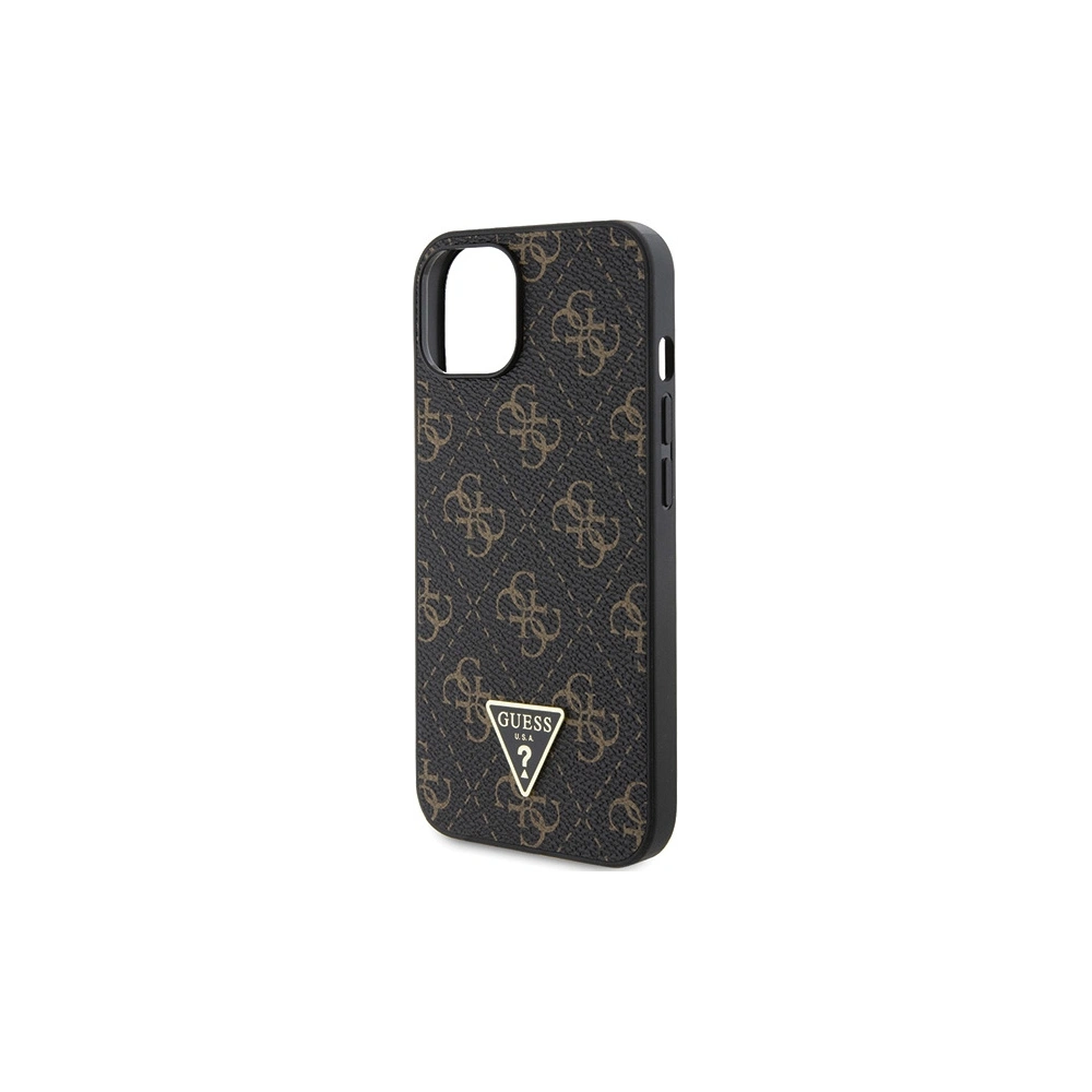 Hurtownia GSM - Etui Guess GUHCP14SPG4GPK Apple iPhone 14 / 15 hardcase 4G Triangle Metal Logo černý/black - GUE3279 - {ean13} - Hurt