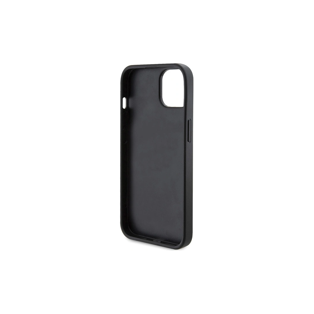 Hurtownia GSM - Case Guess GUHCP14SPG4GPK Apple iPhone 14 / 15 Hartschale 4G Triangle Metal Logo schwarz/black - GUE3279 - {ean13} - Hurt