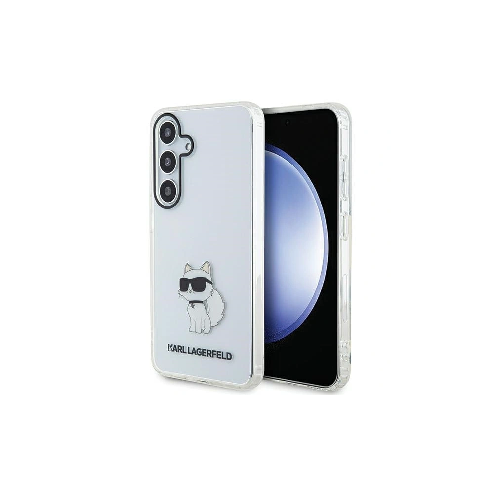 Hurtownia GSM - Etui Karl Lagerfeld KLHCS24MHNCHTCT Samsung Galaxy S24+ Plus tvrdý obal IML Choupette transparentní - KLD1878 - {ean13} - Hurt