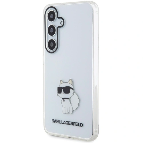Etui Karl Lagerfeld KLHCS24MHNCHTCT Samsung Galaxy S24+ Plus hardcase IML Choupette transparent