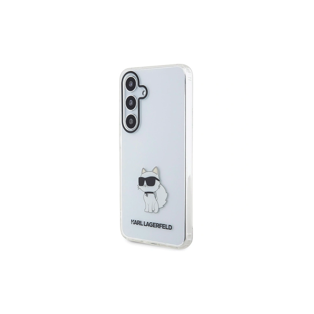 Hurtownia GSM - Etui Karl Lagerfeld KLHCS24MHNCHTCT Samsung Galaxy S24+ Plus tvrdý obal IML Choupette transparentní - KLD1878 - {ean13} - Hurt